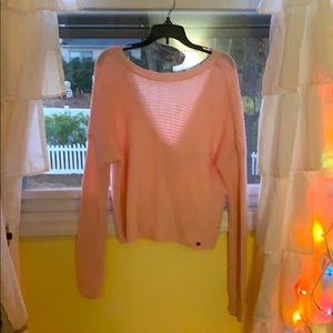 Hollister twist sweater